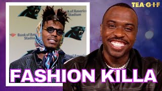 Cam Newton Claps Back At The Haters Who Don't Like His Style | TEA-G-I-F