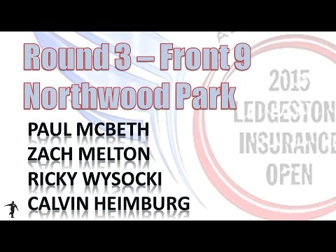 The Disc Golf Guy - Vlog #321 - P McBeth Z Melton R Wysocki C Heimburg Ledgestone R3F9