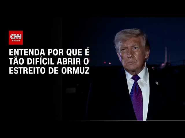 Guerra no Oriente Médio: Entenda por que é difícil reabrir o Estreito de Ormuz | CNN 360°