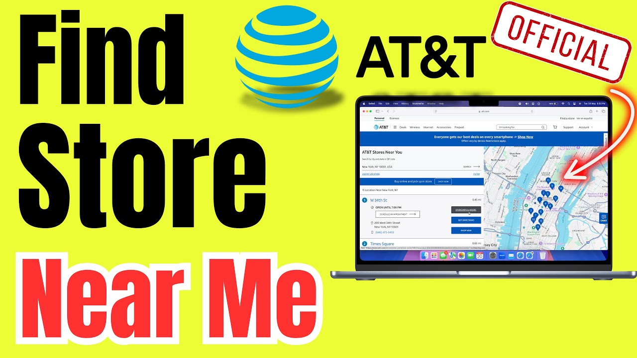 AT&T Store Near Me: Check Distance, Hours, Phone Deals & More