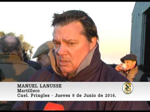 09-06-16 Nota Manuel Lanusse - La Legua - Cnel. Pringles.
