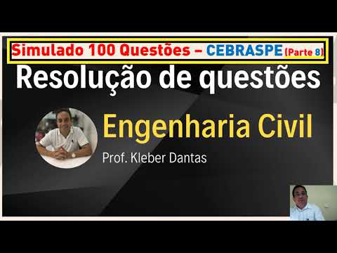 ISS FORTALEZA - LEI CRIMES AMBIENTAIS - SIMULADO - 8ª PARTE -100 QUESTÕES CEBRASPE ENGENHARIA CIVIL