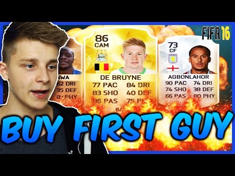 FIFA 16 BUY FIRST GUY CHALLENGE (DEUTSCH) - WAS FÜR SPIELER XD - ULTIMATE TEAM DEUTSCH