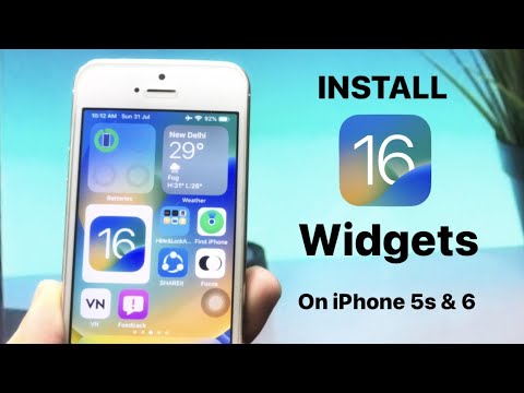 How to get iOS 16 Widgets on iPhone 5s, 6, 6Plus - Install Now