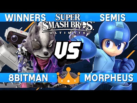Smash Ultimate Tournament Semis - 8BitMan (Wolf / ROB) vs Morpheus (Mega Man) - Overlords of Orlando