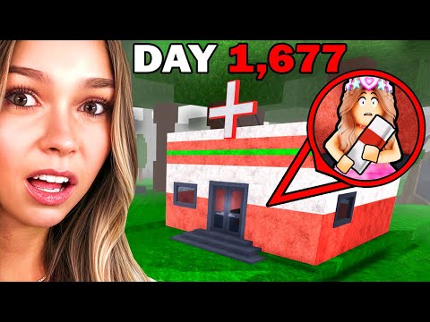 I Survived In A HOSPITAL in 99 Nights in the Forest!