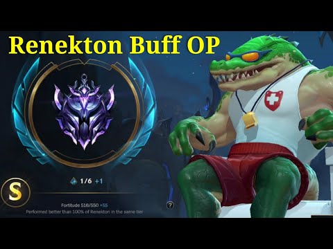 Renekton Buff Is Over Power ! 100% Performed ! Tier S patch 4.3D - League of Legends: Wild Rift Indo