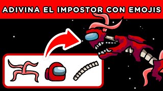ADIVINA EL IMPOSTOR DE AMONG US CON EMOJIS | ES MUY DIFICIL | JONATHAN GC
