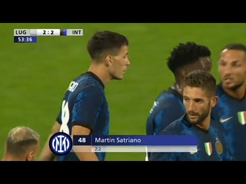 Martin Satriano (Inter Milan) goal vs Lugani