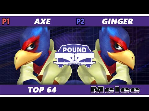 Pound 2021 - Axe (Falco) Vs. Ginger (Falco) SSBM Melee Tournament