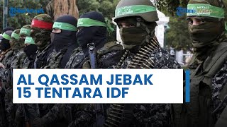 15 Tentara IDF Terjebak Taktik Brigade Al Qassam, Ledakan Maut Peluru TBG & Al-Yassin 105 Mematikan