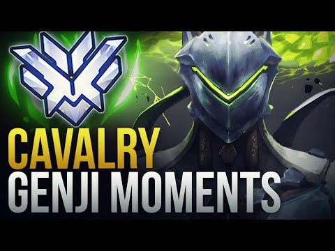 Best Of "Cavalry" - GENJI MOMENTS - Overwatch Montage