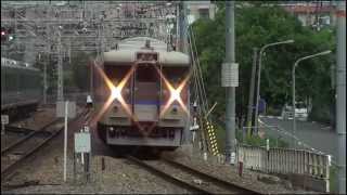 preview picture of video '[FHD]113系回送@芦屋(20120818) Series 113 EMU Deadhead passing Ashiya'