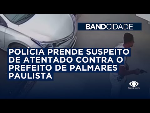 Polícia prende suspeito de atentado contra o prefeito de Palmares Paulista