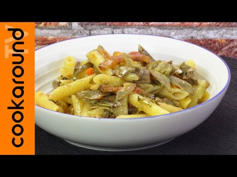 Mezze penne ai carciofi | Ricetta veloce