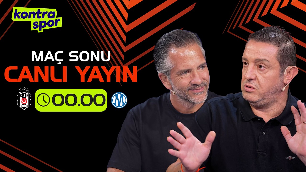 🔴 CANLI | Beşiktaş -Marsilya Maç Sonu | Nihat Kahveci, Nebil Evren