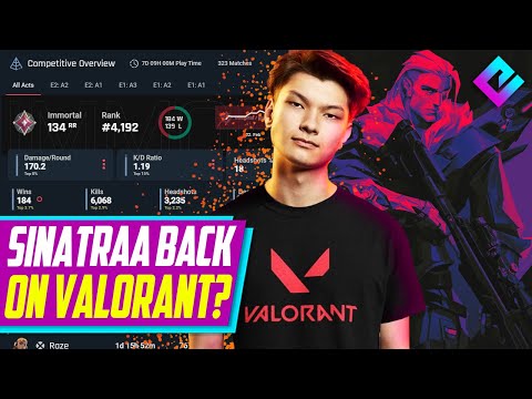 Sinatraa Playing Valorant Again (Pros Confirm)