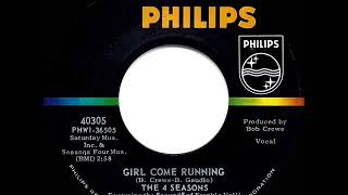 1965 HITS ARCHIVE: Girl Come Running - Four Seasons