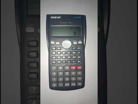 Calculate the powers of  exponential using Scientific Calculator