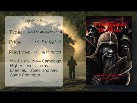 An Adventures in Solitaire review of Four Against the Abyss