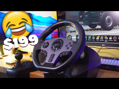 The Crapiest Wheel Ever: PXN V9 steering wheel review