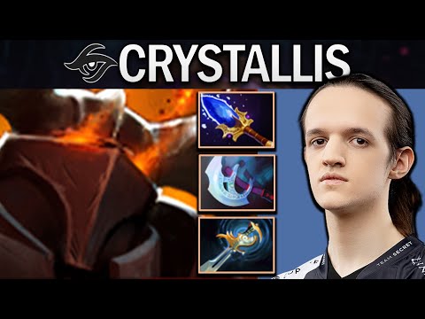 Chaos Knight Dota 2 Gameplay Secret.Crystallis with Aghanims and Manta