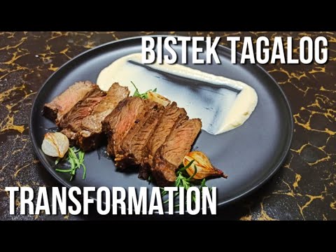 Bistek Tagalog | Fine Dining Transformation | Bisteak Medium-Well | ChefJasper TV Recipe Video #21