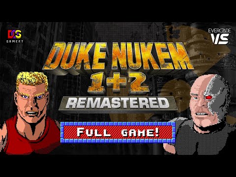 Longplay: Duke Nukem 1 & 2 Remastered - Duke Nukem 2 (2023) [Evercade] | 4K/60