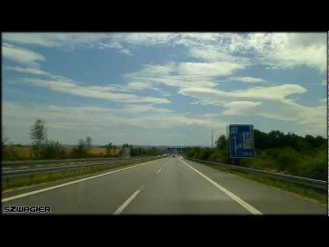 272 - Germany - Poland. A4 E40 - Görlitz - Jędrzychowice. Border Crossing [HD]