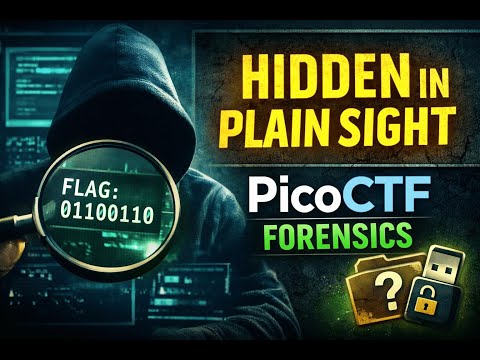 Hidden in Plain Sight – PicoCTF Forensics Walkthrough for Beginners.