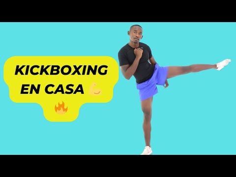 Rutina KickBoxing Mujeres🔥Kick Boxing Entrenamiento en Casa para Mujeres Cardio KickBoxing