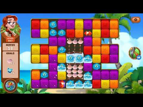 Lost Island Blast Adventure Level 667 - No Boosters