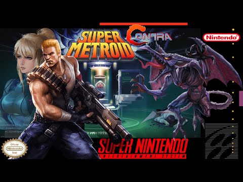 Super Metroid: Contra - Crossover - Hack Varia Randomizer