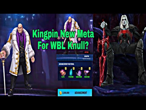 Kingpin New Uniform Review And WBL Knull Clear With Kingpin T3 - Marvel Future Fight