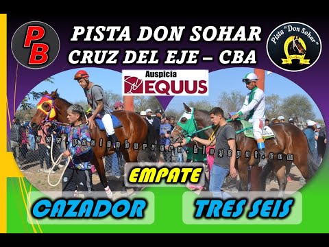 CAZADOR/TRES SEIS: PISTA DON SOHAR - CRUZ DEL EJE (28-08-2022)