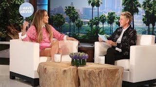 J.Lo and Ellen Play Never Have I Ever