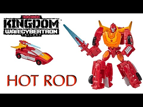 Transformers Kingdom Core Class HOT ROD Review