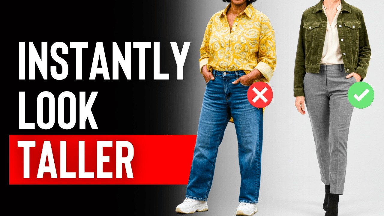 HOW TO LOOK TALLER: Outfit Ideas For Women Over 50+