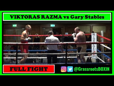 VIKTORAS RAZMA vs Gary Stables (TKO 2nd Round) - York Hall - 05/11/2021