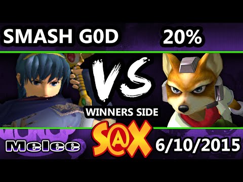 S@X 101 - VGz | Smash God (Marth) Vs. 20 (Fox) SSBM Tournament - Smash Melee