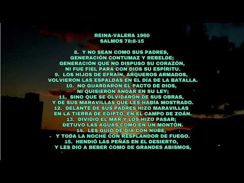 Lee la Biblia en un año - Salmos 73 - 77 y 78 - Audio y letra - 2023-04-26