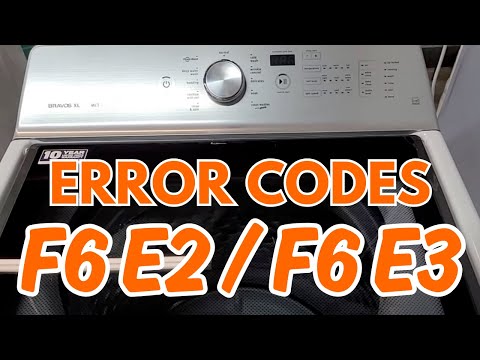 Maytag Washer Won’t Start? Fix F6 E2 & F6 E3 Errors and Save $300+ (No New Board Needed)