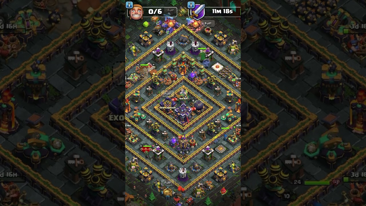 NEW BEST TH15 BASE LINK! CLASH OF CLANS VILLAGE CWL/WAR BASE LEGEND TROPHY PUSH DEFENSE! LINK BELOW!