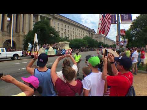 National Independence Day Parade 2017 美国华盛顿2017年独立日巡游