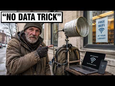 How Homeless People Get Unlimited Free WiFi in Any City