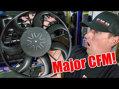 Spal 14" BRUSHLESS Fan Testing, Amp Draw, Noise, Massive CFM! And, a SEMA Interview.