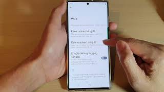 How to Delete Advertising ID to Remove Personalize Ads on Samsung Android Phones
