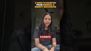 3 CBSE Class 10 favourites from Mineral and Energy Resources 🔥🔥#class10sst #surabhimam