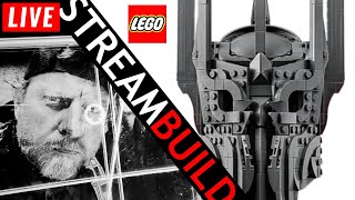 🔴 Building LEGO Lord of the Rings Sauron's Helmet (11373) Live!