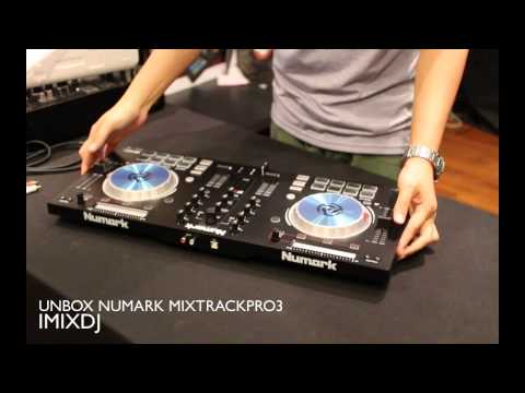 Unbox Numark MixtrackPro3 imixdj